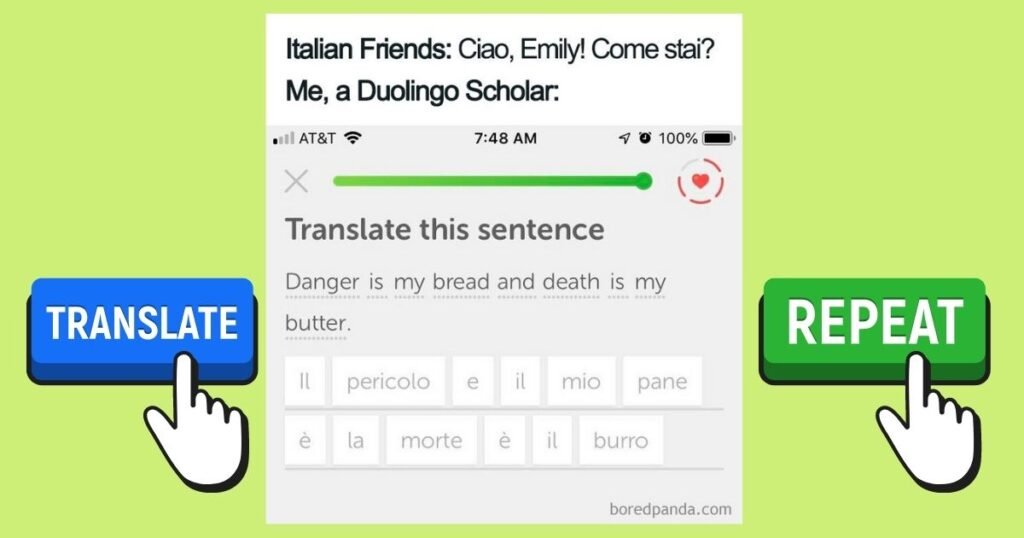Duolingo Silly Sentences Are Great for Language Learning